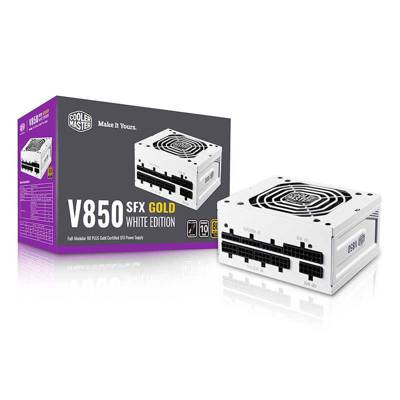 FUENTE DE PODER COOLER MASTER V SFX GOLD 850W A WO CABLE WHITE MPY