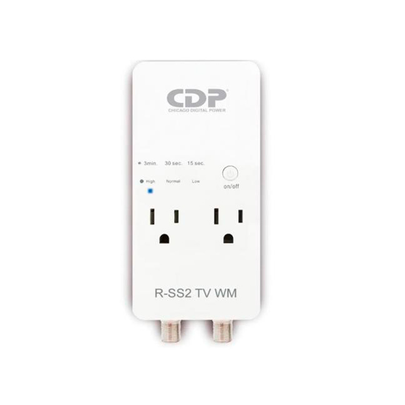 PROTECTOR DE VOLTAJE CDP R-SS2TV-WM 1800W 6 OUTLET WALL MOUNT SURGE