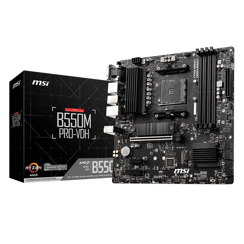 TARJETA MADRE MSI B550M PRO-VDH DDR4 AM4 911-7C95-074