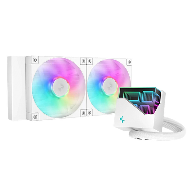 ENFRIAMIENTO LIQUIDO DEEPCOOL LT240 WH ARGB 2 EN 1 240MM R-LT240-WHAMNC-G-1