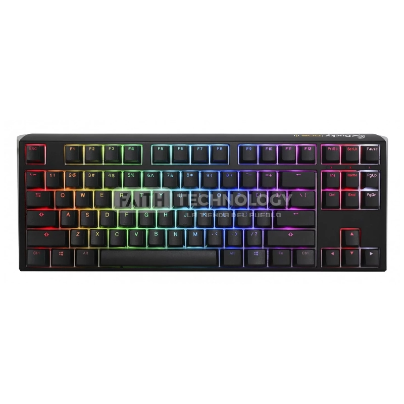 TECLADO GAMING RGB DUCKY ONE 3 MECANICO USB-C ESPAÑOL SWITCH ROJO SILENCIOSO DKON2108ST-SESPDPWWWSC1