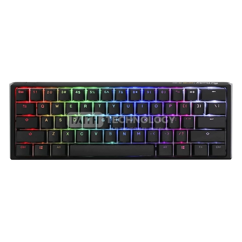 TECLADO GAMING RGB DUCKY ONE 3 MINI MECANICO USB-C ESPAÑOL SWITCH ROJO DKON2161ST-RESPDPWWWSC1