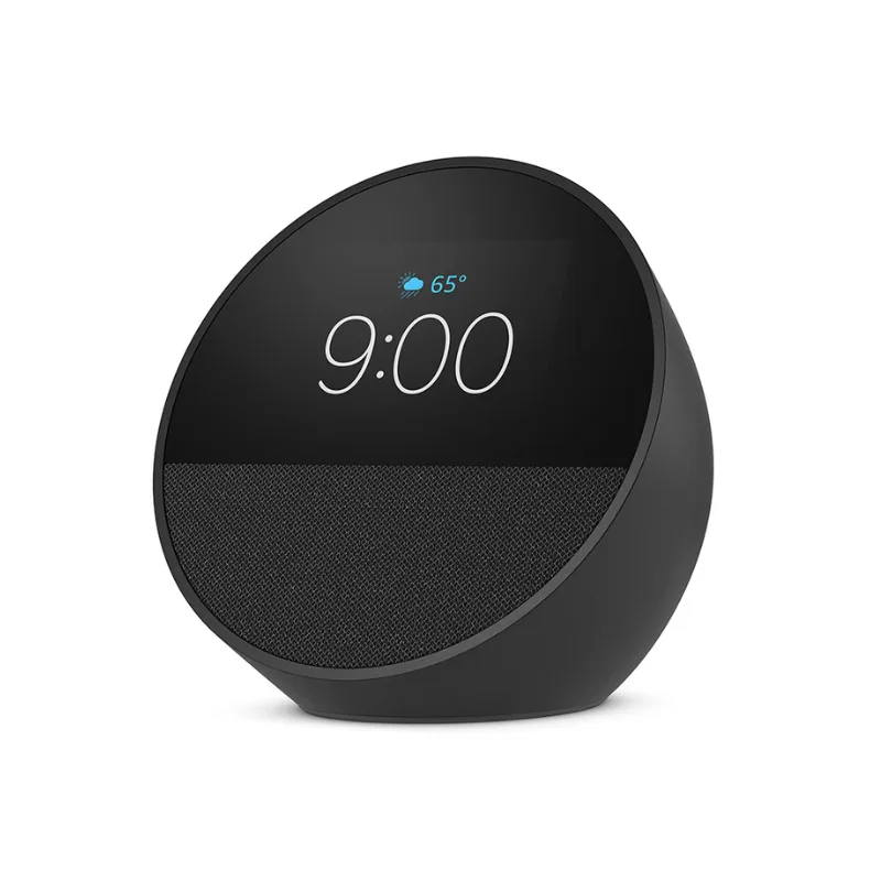 Amazon Echo Spot 2024 – Con Reloj, Alarma y Alexa, Negro, B0BFCBKXWLB