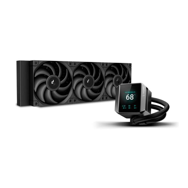 ENFRIAMIENTO LIQUIDO RGB DEEPCOOL MYSTIQUE 360 ARGB  3 EN 1 402MM AM5/AM4 Y LGA1851/1700 EN ADELANTE R-LX750-BKADSNC-G-1