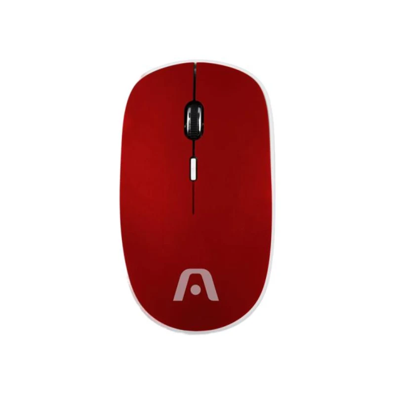 MOUSE ARGOM INALAMBRICO CON RECEPTOR ARG-MS-0031RD Rojo