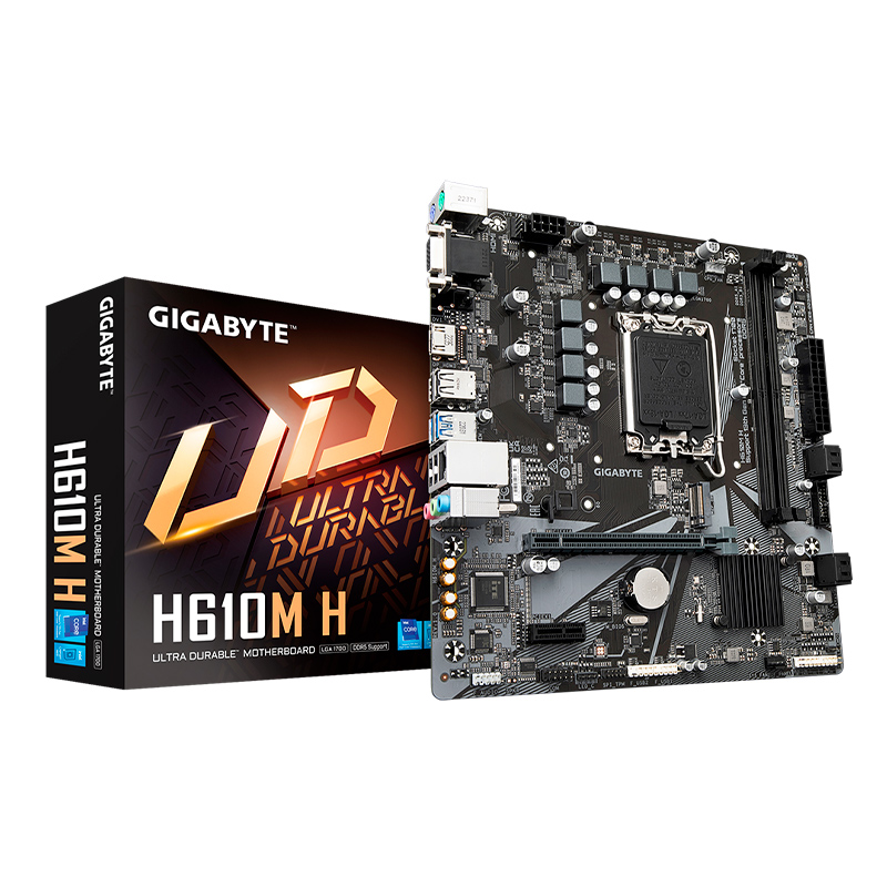 TARJETA MADRE GIGABYTE H610M H DDR5 1700