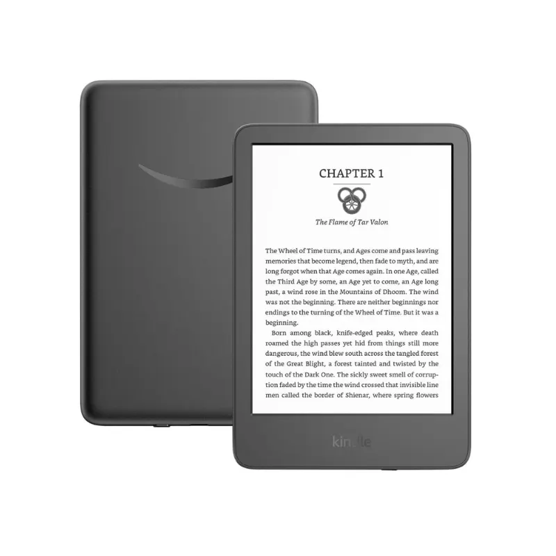 Tablet Amazon Kindle E-Reader – 6", 16GB, Wi-Fi, USB-C, Negro