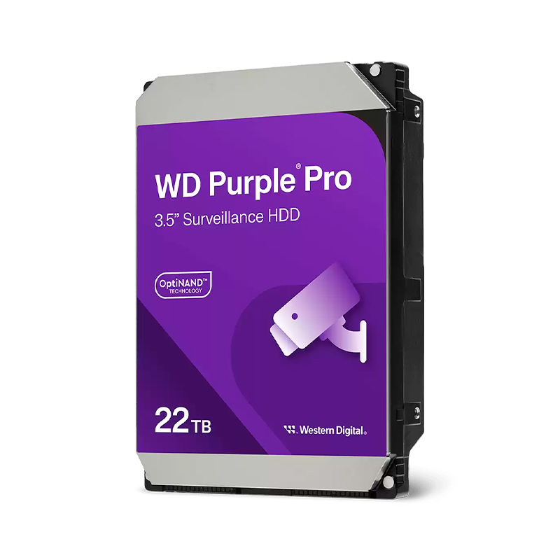 HD INTERNO 22TB WESTERN DIGITAL WD221PURP 3.5" SATA 265MB/S