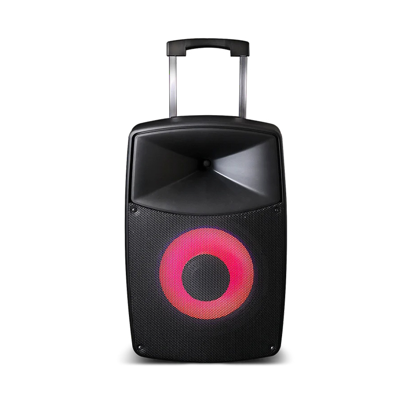PARLANTE MOONKI MS-P112B 150W BLUETOOTH CON DOS MICROFONOS INALAMBRICOS