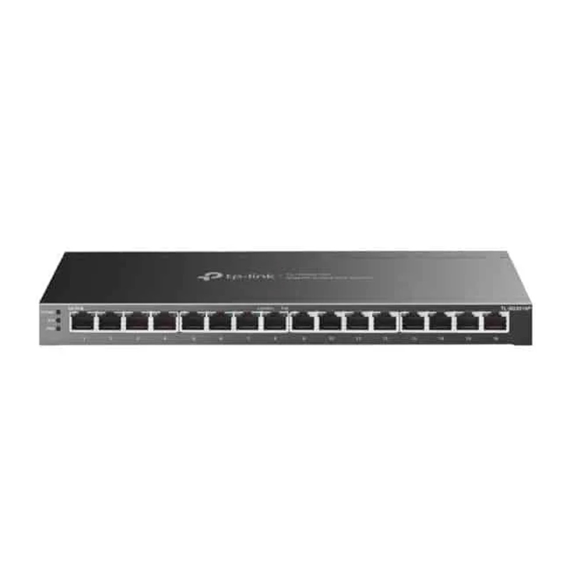 SWITCH TP LINK SG2016P(UN) 16 PUERTOS RJ45 CON 8 PUERTOS POE+ 10/100/1000 MBPS ADMINSITRABLE