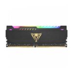 MEMORIA RAM PC 16GB PATRIOT PVSR416G360C0 V4S DDR4 3600 MHZ CL20 1.35 V VIPER STEEL RGB BLACK. DISIPADOR ALUMINIO. XMP 2.0 DIMM 288 PINES NEGRO