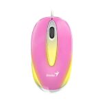 MOUSE GENIUS RS2 DX-MINI ALÁMBRICO USB 1200 DPI  31010025403 ROSADO