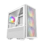 CASE GAMING RGB DEEPCOOL CH560 WH MID TOWER 3 VENTILADORES DE 140MM Y 1 DE 120MM CON VIDRIO LATERAL Y MALLA FRONTAL R-CH560-WHAPE4-G-1 BLANCO
