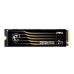 HD INTERNO SOLIDO 1TB MSI SPATIUM M480 PRO M.2 2280 PCIE GEN4 X4 7400MB/S / 6000MB/S S78-440L1G0-P83 NEGRO