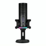 MICRÓFONO GAMING RGB STREAMPLIFY MIC PRO-192-RGB-ST-BK USB-C MULTIPATRÓN PARA STREAMING SPMC-MP3C327.11 NEGRO