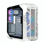 CASE GAMING RGB COOLER MASTER HAF 700 FULL TOWER 2 VENTILADORES DE 200MM Y 3 DE 120MM CON VIDRIO LATERAL Y MALLA FRONTAL H700-WGNN-S00 BLANCO