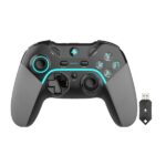 GAME PAD EAGLE WARRIOR FG02A COMPATIBLE CON SWITCH / ANDROID / PS3 / PC INALAMBRICO 2.4G  CON XINPUT NEGRO