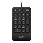 TECLADO GENIUS NUMPAD 125 MEMBRANA ALAMBRICO USB-C 31300019401 NEGRO