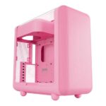 CASE HYTE X50 MID TOWER SIN VENTILACIÓN INCLUIDA CON PANEL LATERAL CS-HYTE-X50G-SM ROSADO