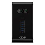 UPS CDP R-SMART1010 1000VA 500W UPS LINEA INTERACTIVA 120VAC AVR 6 TOMAS USB NEGRO