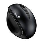 MOUSE GENIUS RS2 ERGO 8300S INALÁMBRICO CON RECEPTOR 1600 DPI 31030037400 NEGRO