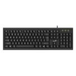 TECLADO GENIUS  KB-113 MEMBRANA ALÁMBRICO USB ESPAÑOL 31300018401 NEGRO