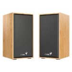 PARLANTE GENIUS SP-HF180 6W CABLEADO USB / 3.5MM 31730029404 MADERA CLARO