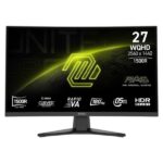 MONITOR GAMING MSI MAG 275CQF E18 27" CURVO 2560 X 1440 180HZ ADAPTIVE-SYNC DP Y HDMI 9S6-3CE91H-004 NEGRO