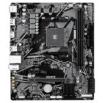 TARJETA MADRE GIGABYTE B550M H ARGB AM4 MATX DDR4 NEGRO