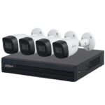 Dahua Kit de 4 cámaras 2MP 4 CH, HDCVI- 1.0.01.12.26411