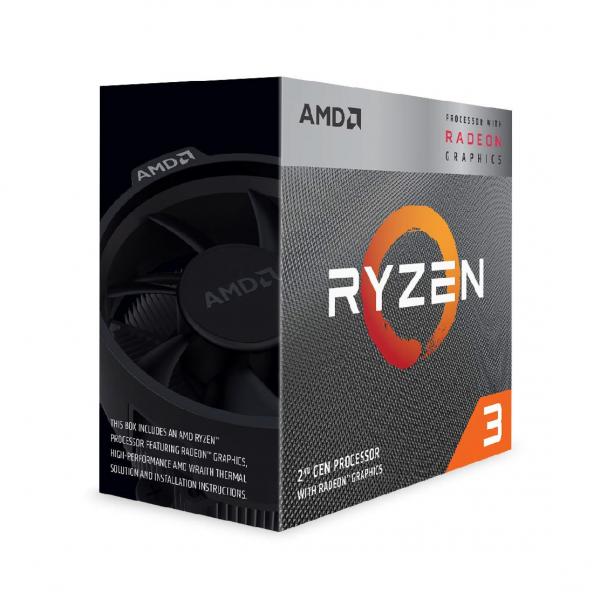 6813_130.jpg PROCESADOR AMD RYZEN 3 3200G 3RA GEN 3.6 GHZ AM4 YD3200C5FHBOX - Imagen 1