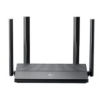 ROUTER TP LINK EX141 US1 AX1500 DUAL BAND 2.4 GHZ 5 GHZ AX1500 WI FI 6 GIGABIT MESH PUERTOS LAN / WAN NEGRO