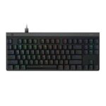 TECLADO GAMING RGB LOGITECH G515 TKL MECÁNICO ALÁMBRICO USB INGLÉS 920-012868 NEGRO