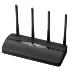 ROUTER MERCUSYS MR27BE(EU) DUAL BAND 2.4/5 GHZ 3600 MBPS WIFI 7 PUERTOS WAN / LAN NEGRO