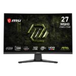 MONITOR GAMING MSI MAG 275CQDF X24 27 PULG CURVA WQHD 240HZ VA FREESYNC PREMIUM 9S6-3CE91H-027